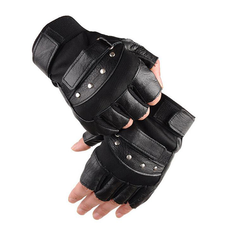 Workout Glove Gym - Guanti da Fitness in pelle con