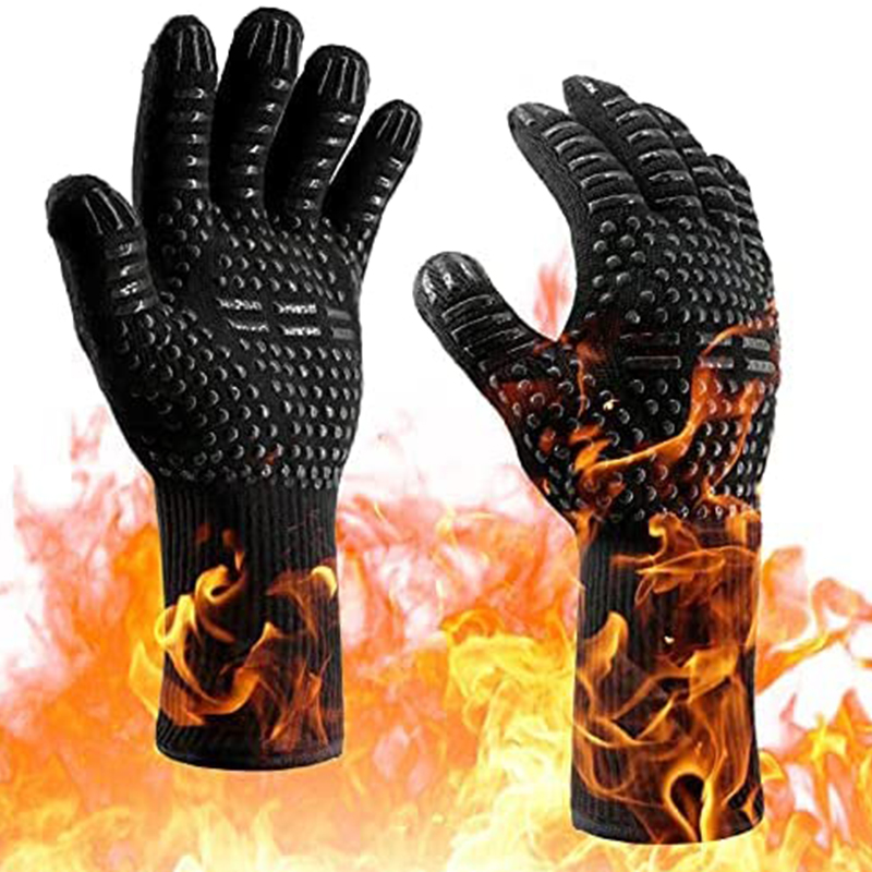 1 paio di guanti da forno, gua - Oven Mitt Silicone recensione e prezzo